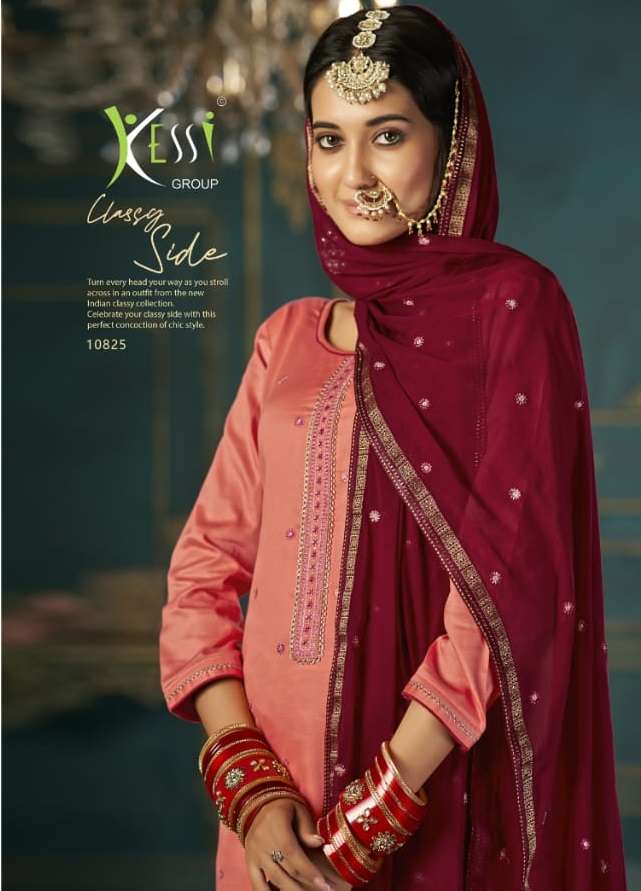 LASKARA BY KALARANG 10821 TO 10826 SERIES SILK COTTON EMBRODIERY DRESSES