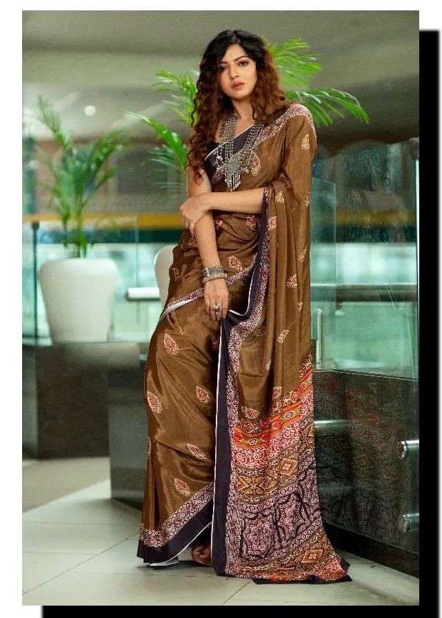 NT-476 BY AQSAWHOLESALE HEAVY MODAL SILK CASAL WEAR SAREE