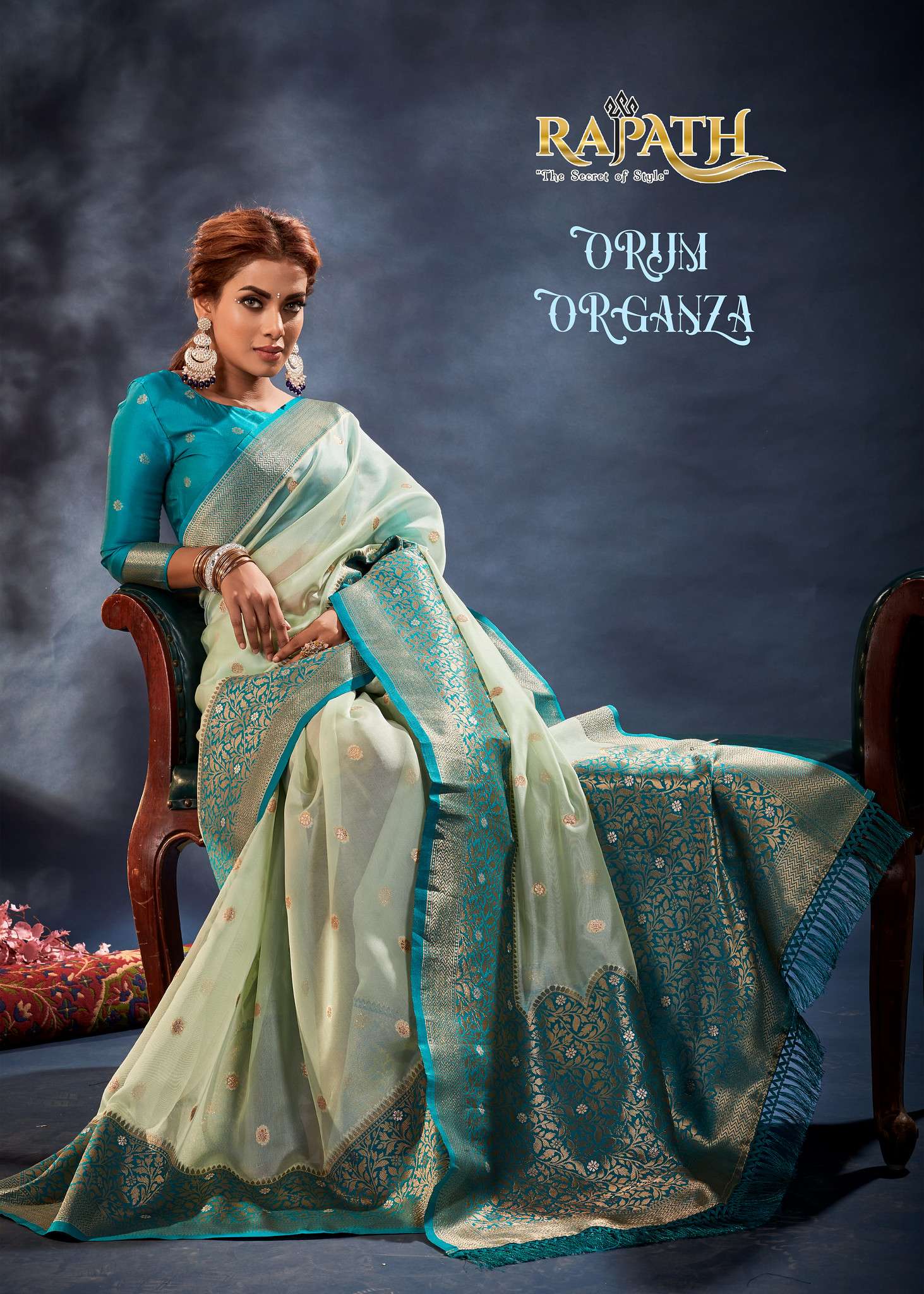 ORUM ORGANZA BY RAJPATH 88001 TO 88006 SERIES BANARASI ORGANZA SILK SAREES