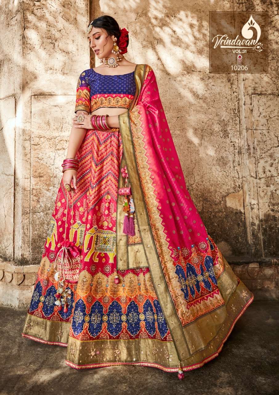 ROYAL HIT COLLECTIN BY ROYAL SILK EMBROIDERY HEAVY WEDDING WEAR LEHENGAS