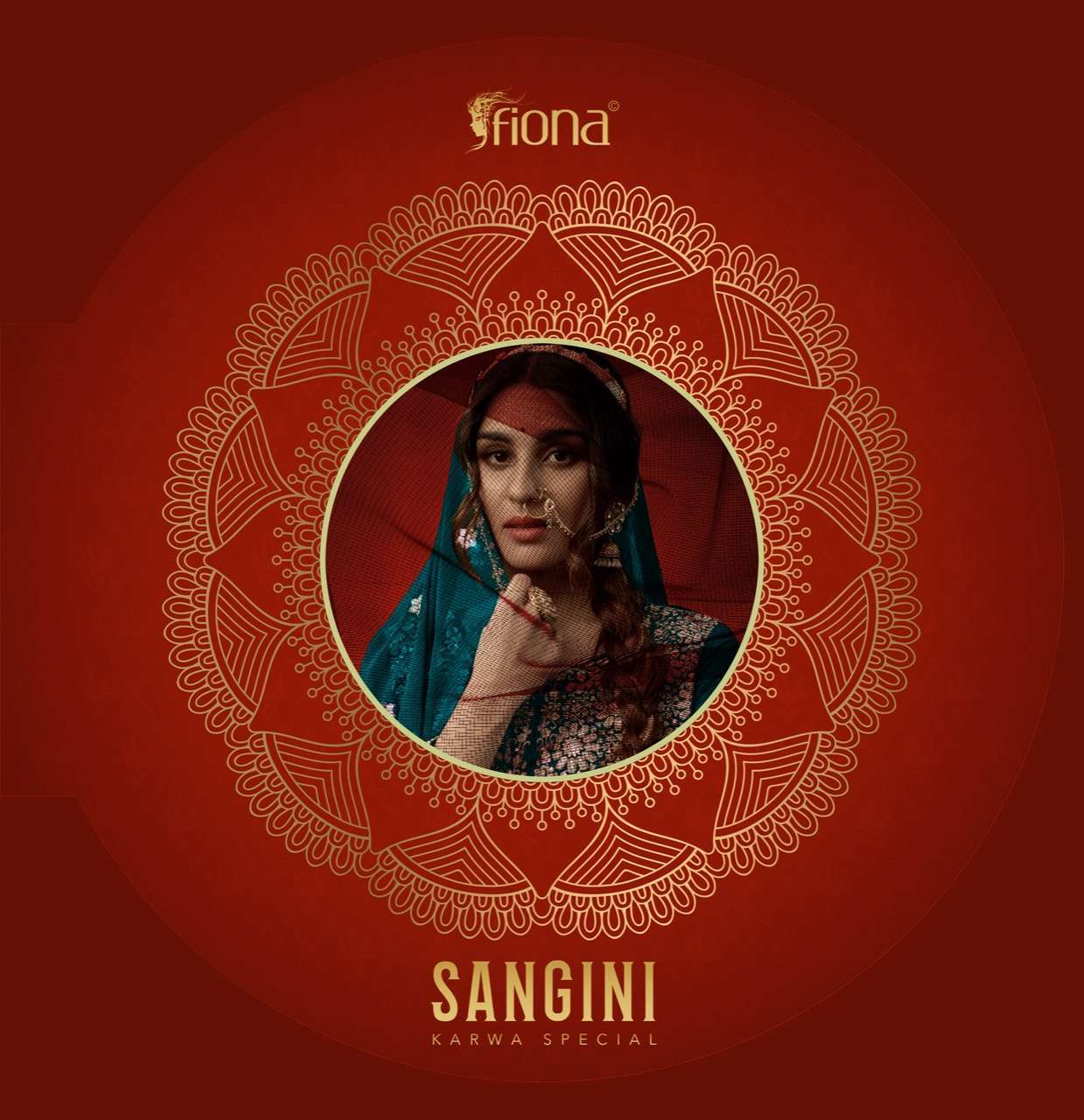 SANGINI BY FIONA 51231 TO 51234 SERIES GEORGETTE EMBRODIERY SEQUENCE GOWNS