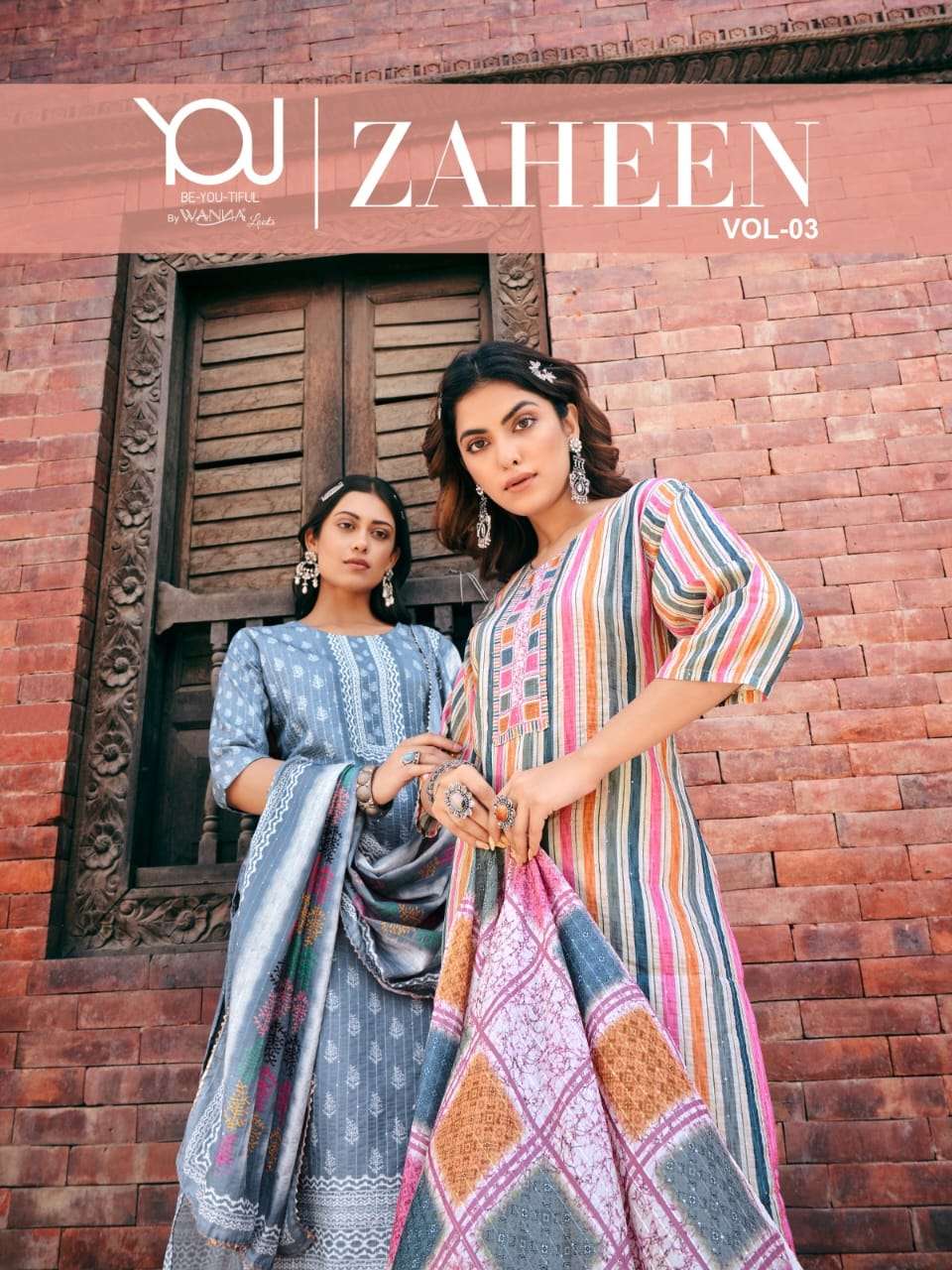 ZAHEEN VOL-3 BY WANNA 1101 TO 1107 SERIES SILK HEAVY EMBROIDERY READYMADE DRESSES