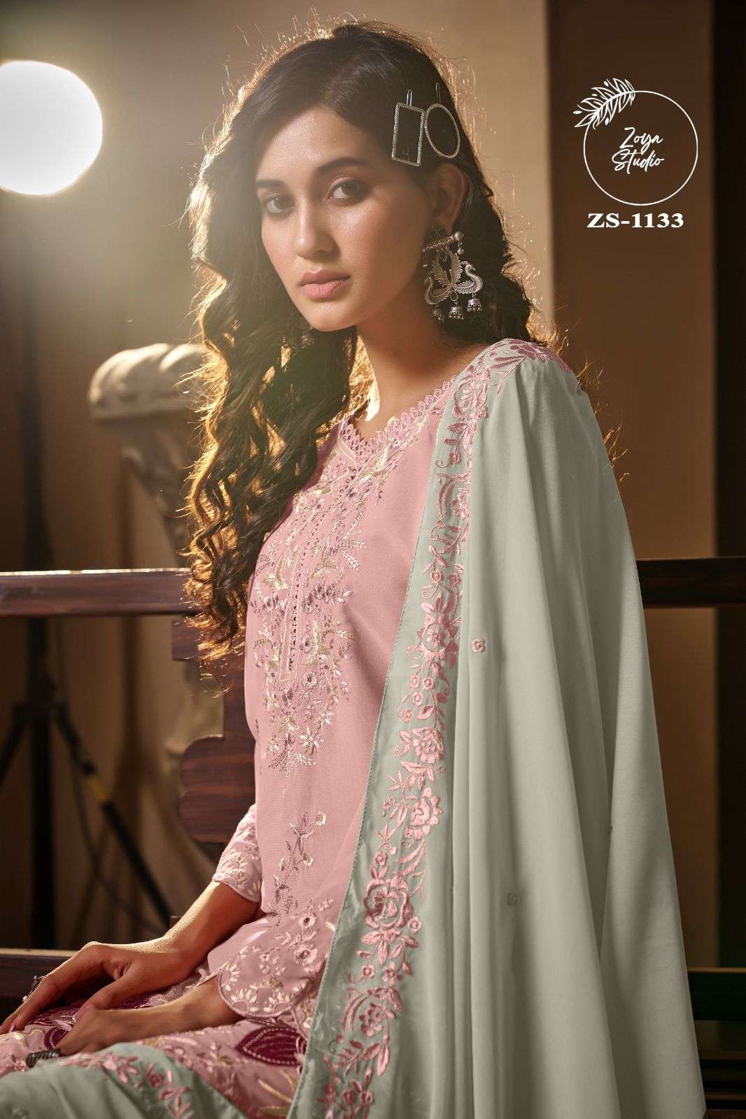 ZS-1133 COLOURS BY ZOYA STUDIO GEORGETTE EMBROIDERY READYMADE PAKISTANI DRESSES