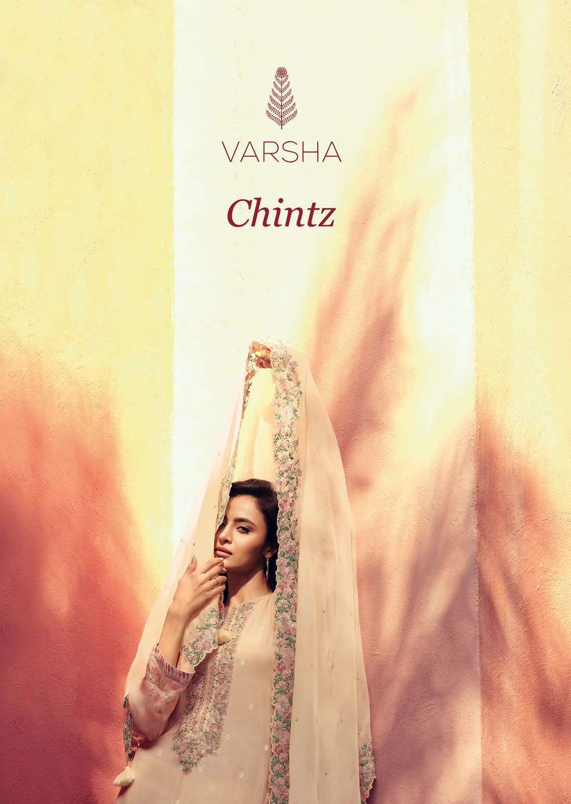 CHINTZ BY VARSHA 01 TO 04 SERIES ORGANZA HEAVY EMBROIDERY WORK DRESSES