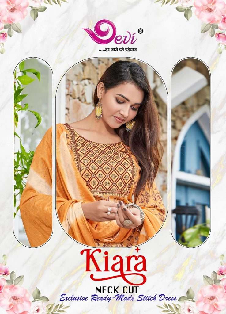 KIARA BY DEVI 2001 TO 2008 SERIES PURE RAYON CAPSULE PRINT READYMADE DRESSES