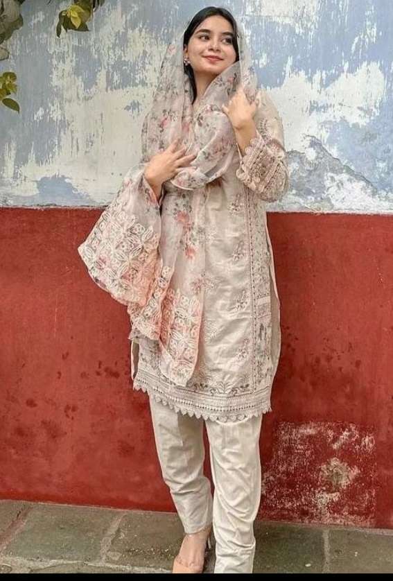 M-233 HIT DESIGN BY MUSHQ PURE COTTON EMBROIDERY PAKISTANI DRESS