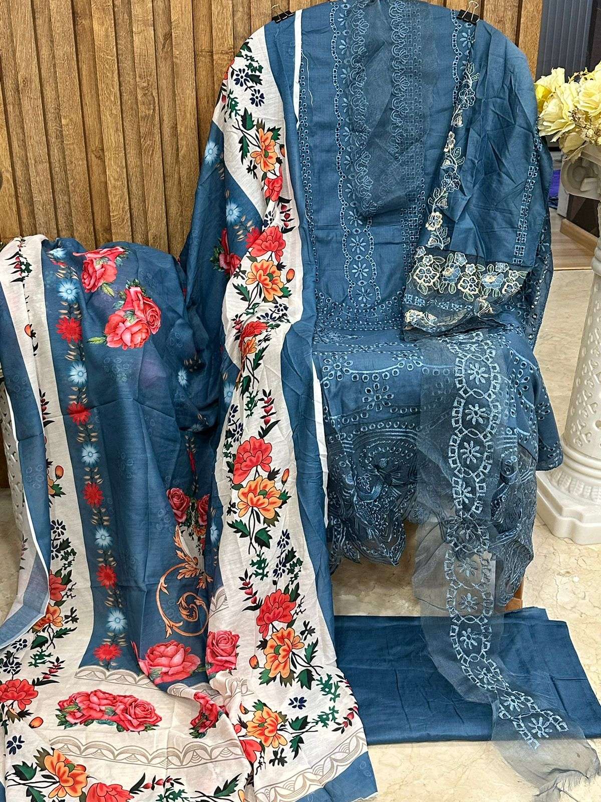 QALAMKAR 1104 COLOURS BY MEHBOOB TEX COTTON EMBROIDERY PAKISTANI DRESSES