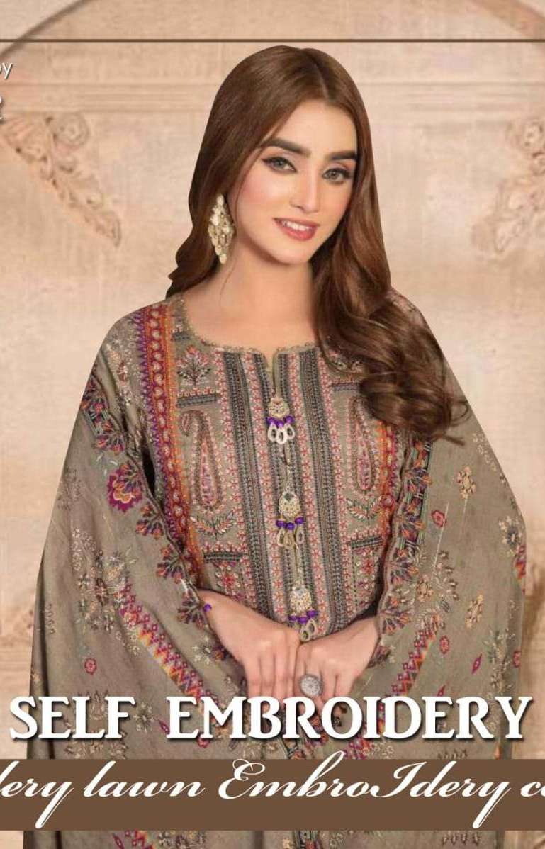 RIWAYAT VOL-1 BY AGHA NOOR 1001 TO 1010 SERIES LAWN PRINT PAKISTANI DRESSES