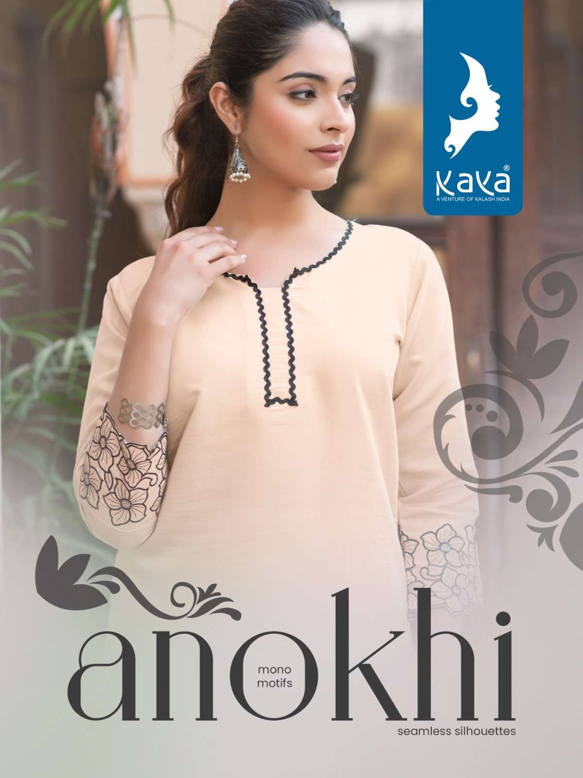 ANOKHI BY KAYA 01 TO 08 SERIES ROMAN SILK WORK CO-ORD SET