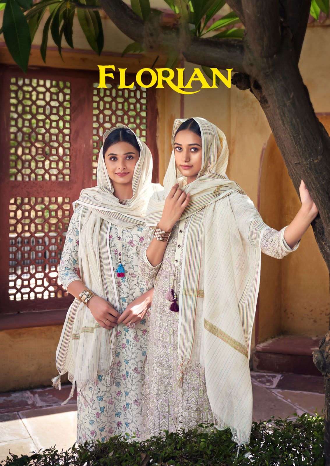 FLORIAN BY VITARA FASHION 1001 TO 1004 SERIES COTTON PRINT WORK READYMADE DRESSES