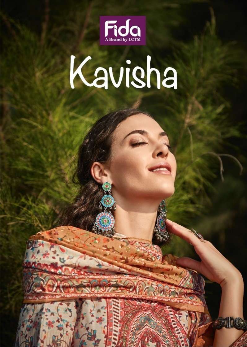 KAVISHA BY FIDA 1001 TO 1006 SERIES KASHMIRI WOOL PRINT WINTER WEAR DRESSES