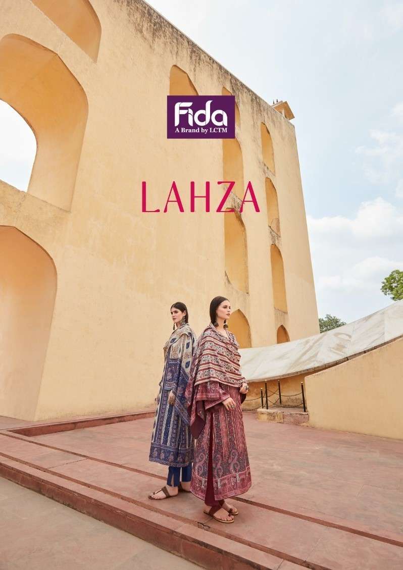 LAHZA BY FIDA 1001 TO 1006 SERIES KASHMIRI WOOL PASHMINA WINTER WEAR DRESSES