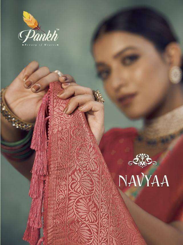 NAVYAA BY PANKH 6801 TO 6808 SERIES SILK DGITAL PRINT WORK SAREES