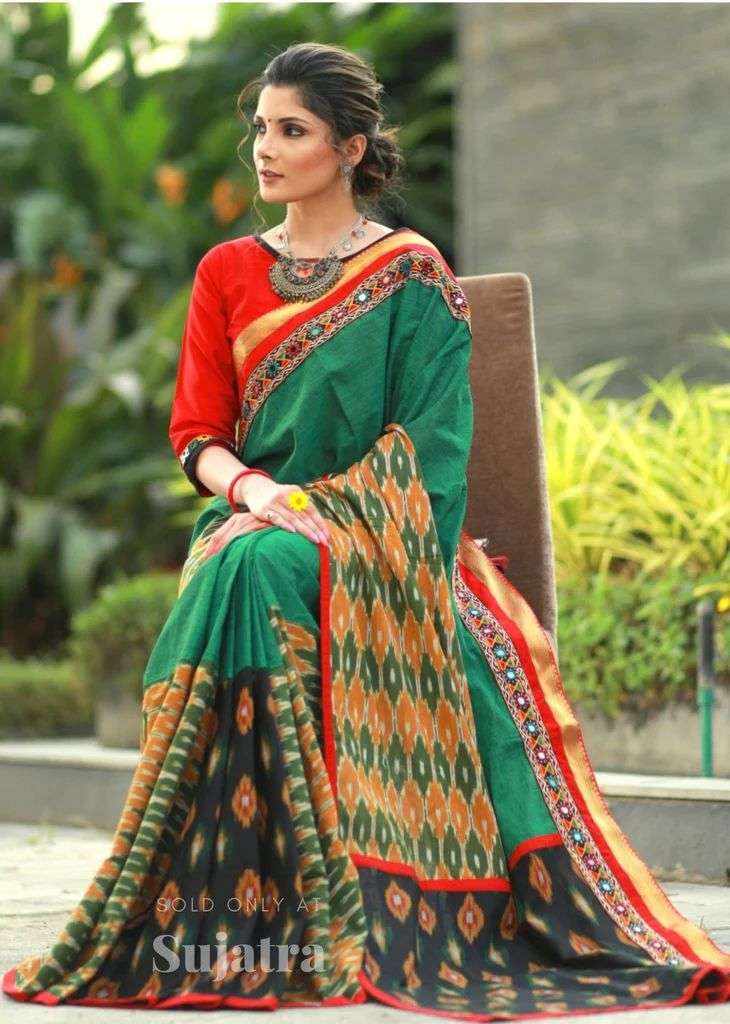 NT-421 BY AQSAWHOLESALE HEAVYMODAL SILK PRINT CASUAL SAREE