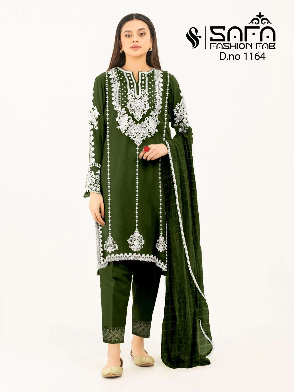 SAFA 1164 COLOURS BY SAFA FASHION FAB HEAVY GEORGETTE EMBROIDERY READYMADE DRESSES