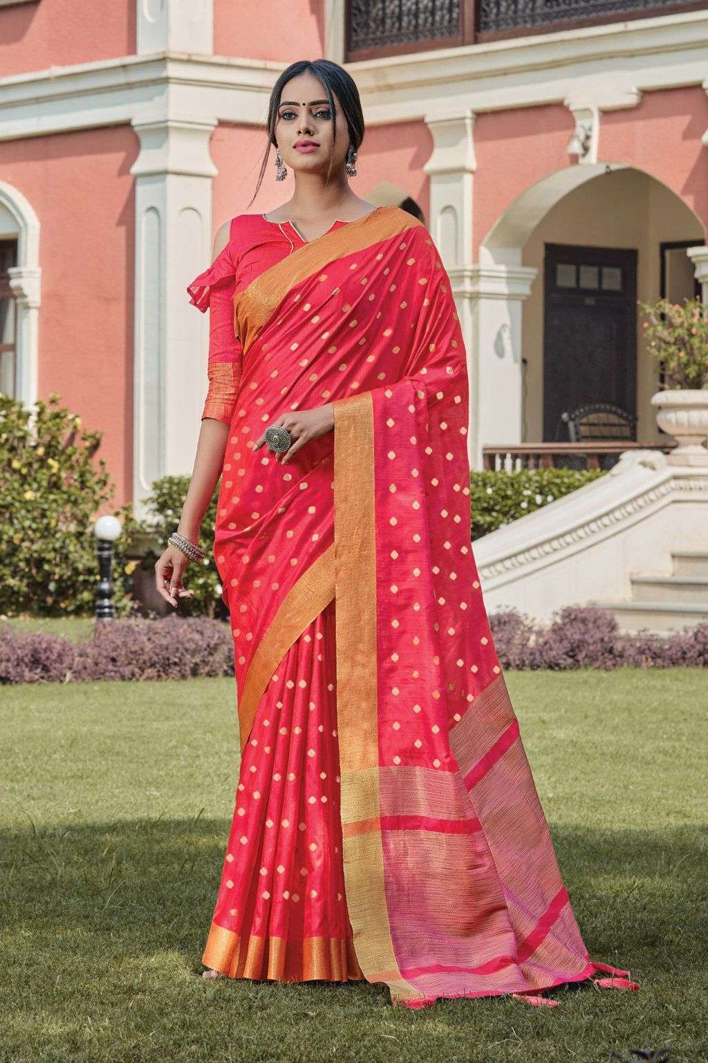 SAUMYA VOL-2 BY AQSAWHOLESALE SILK PRINT CASUAL WEAR SAREES