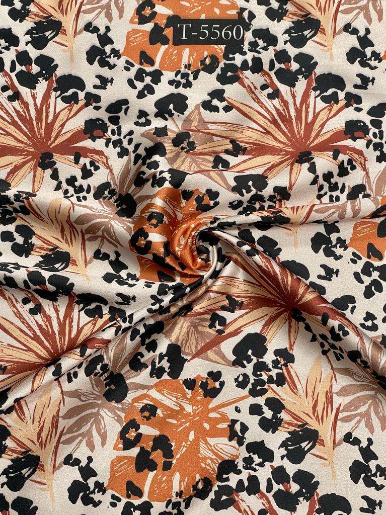 SERA VOL-3 5556 TO 5565 SERIES BY AQSAWHOLESALE JAPAN SATIN PRINT FABRICS