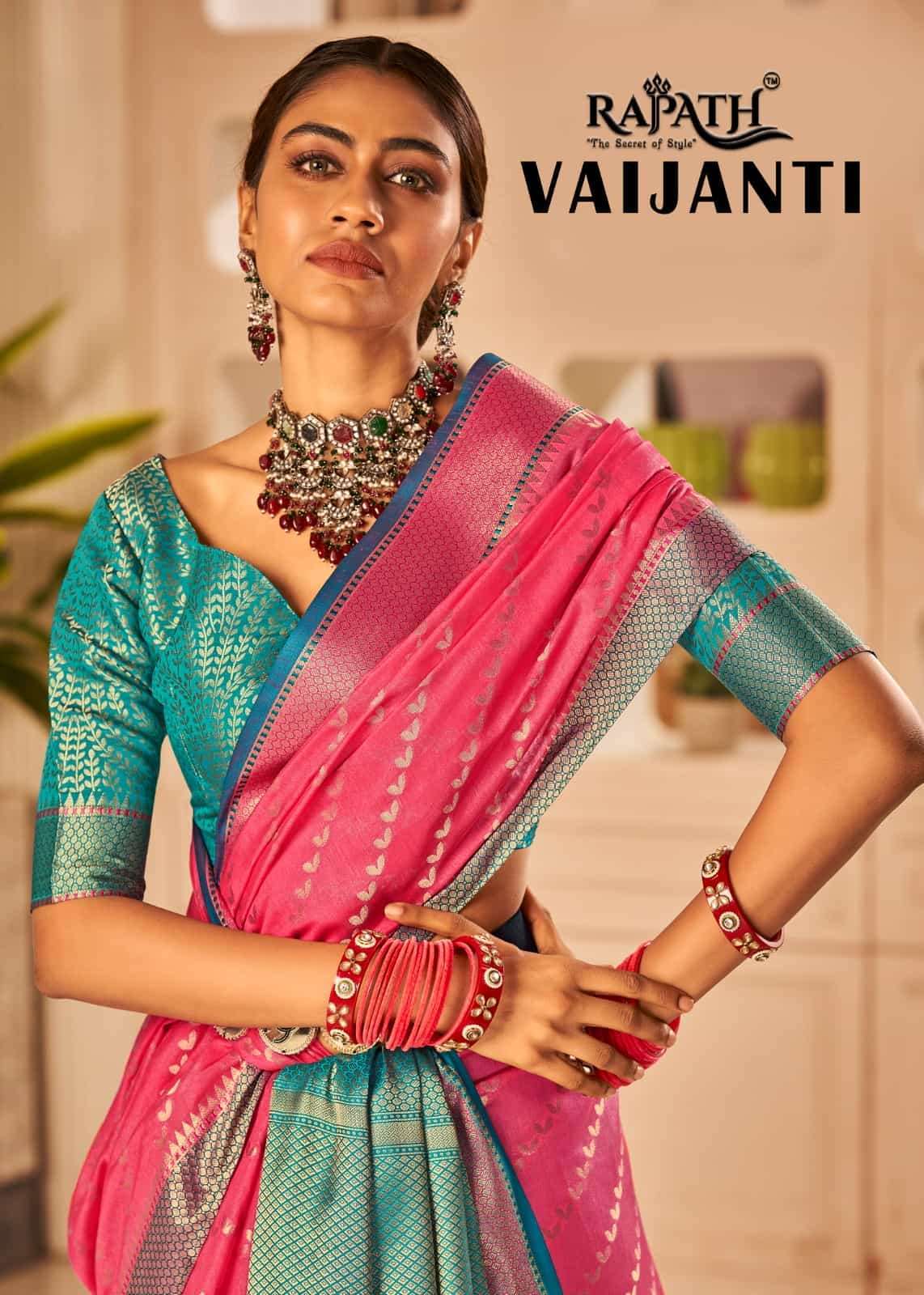 VAIJANTI BY RAJPATH 172001 TO 172006 SERIES BANARASI SILK FESTIVE WEAR SAREES