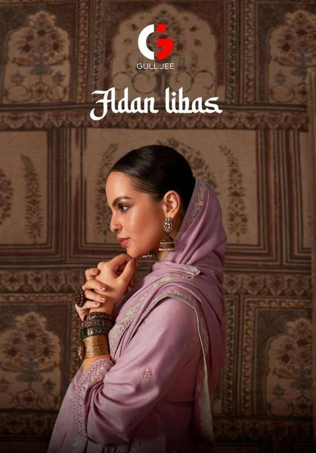 ADAN LIBAAS BY GULL JEE 18001 TO 18006 SERIES VISCOSE PASHMINA WORK WINTER WEAR DRESSES