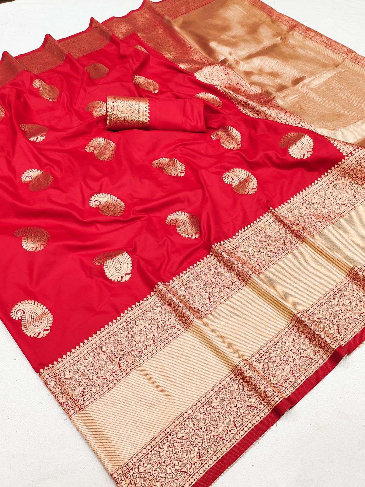 ARUNA SILK BY AQSAWHOLESALE SOFT SILK CASUAL WEAR SAREES