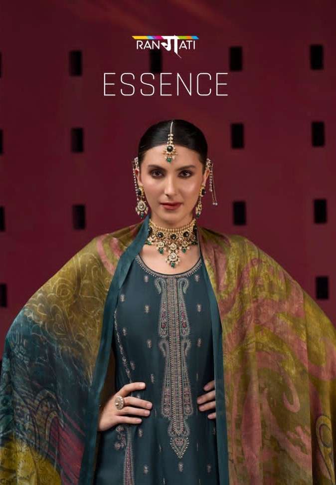 RANGATI ESSENCE BY AQSAWHOLESALE 1001 TO 1004 SERIES PURE WOOL WORK WINTER WEAR DRESSES