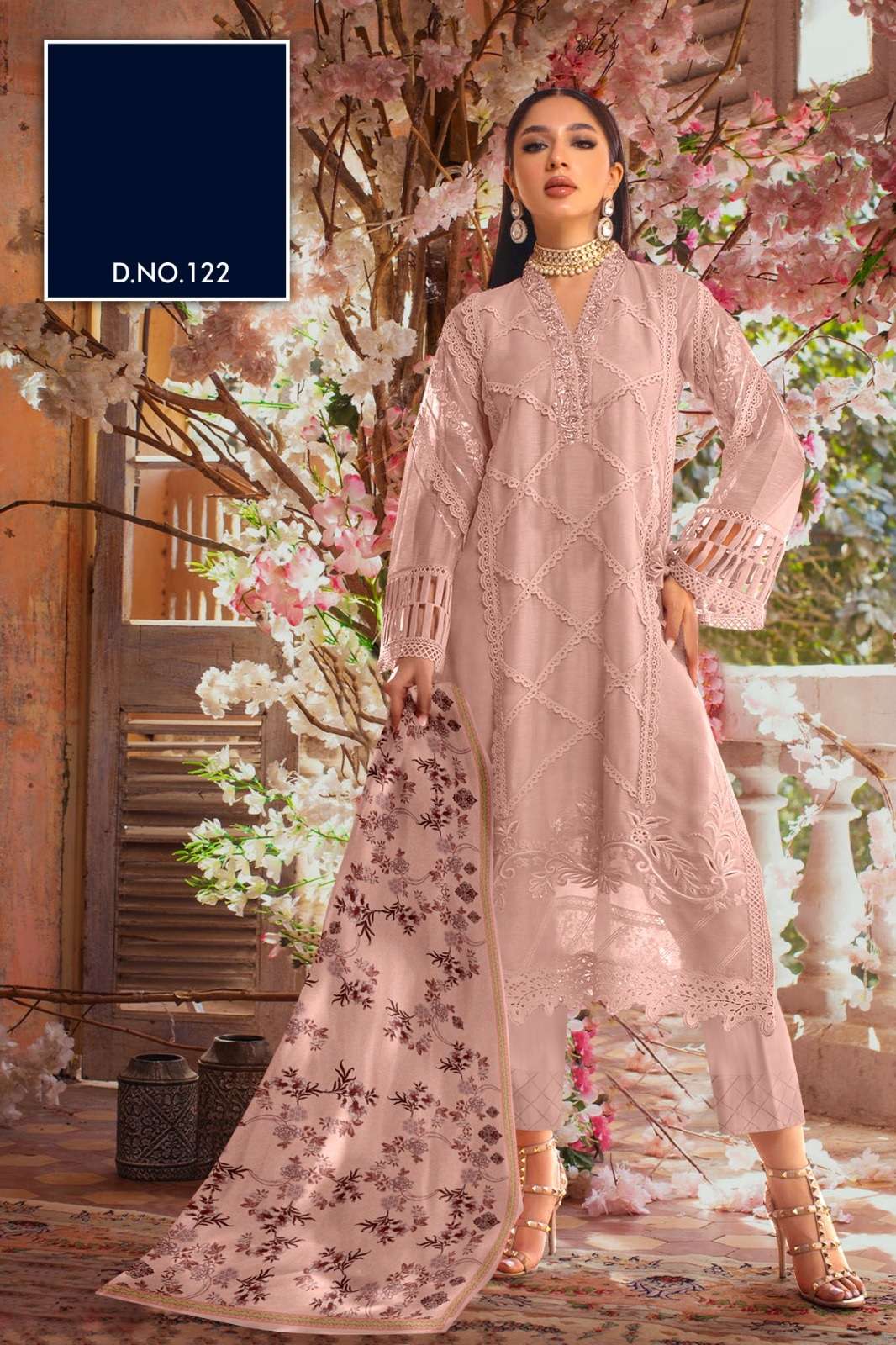 RC-122 COLOURS BY AQSAWHOLESALE FANCY HEAVY EMBROIDERY READYMADE PAKISTANI DRESSES