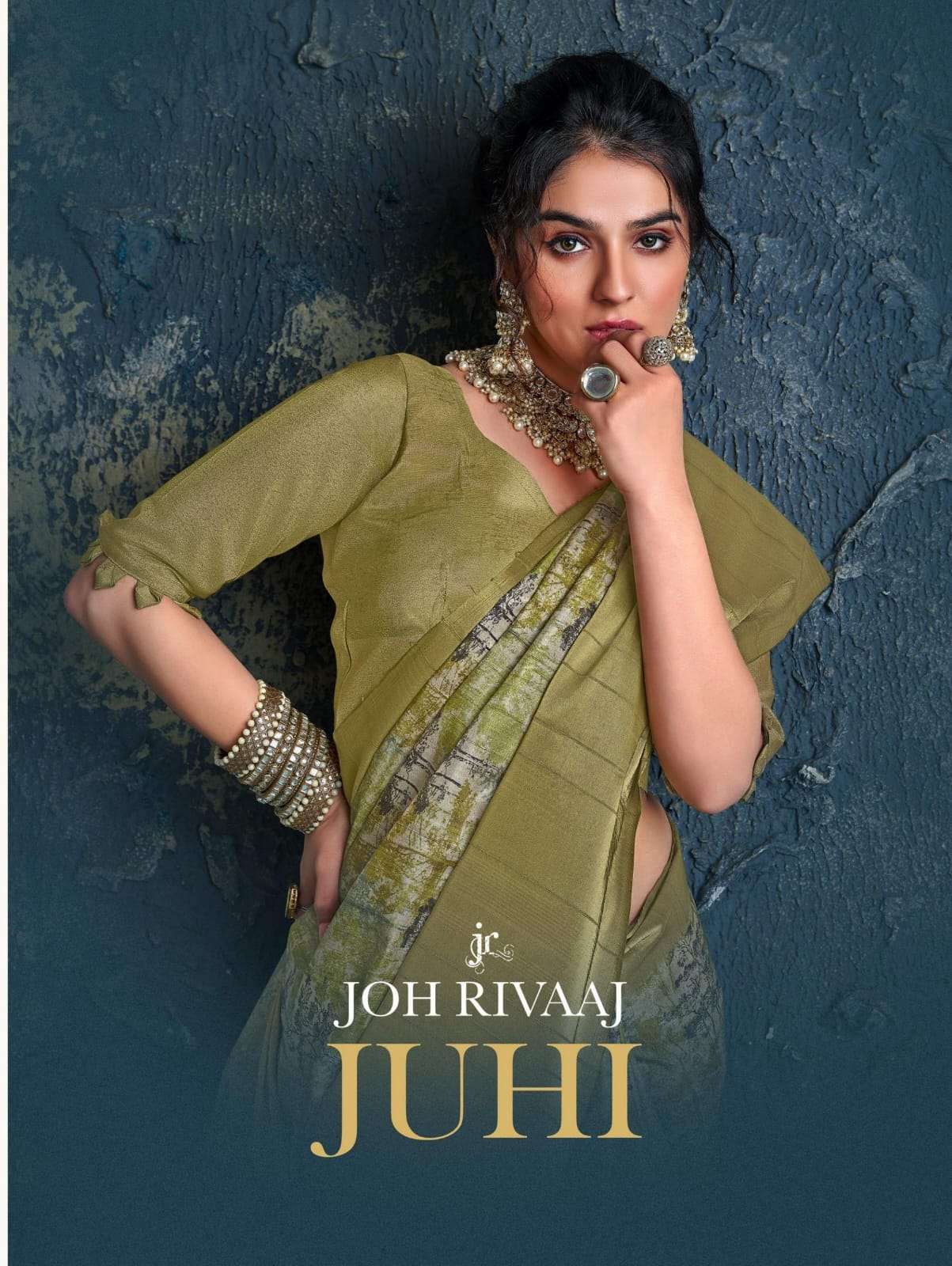 JUHI BY JOH RIVAAJ 73001 TO 73009 SERIES CHAAPA SILK PRINT CASUAL WEAR SAREES