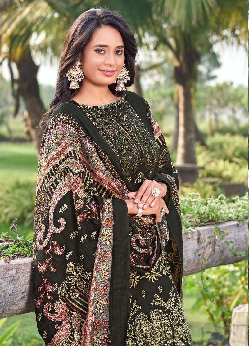 KASHMIR KI KALI VOL-10 BY RADHA FAB 10001 TO 10010 SERIES PASHMINA PRINT WINTER DRESSES