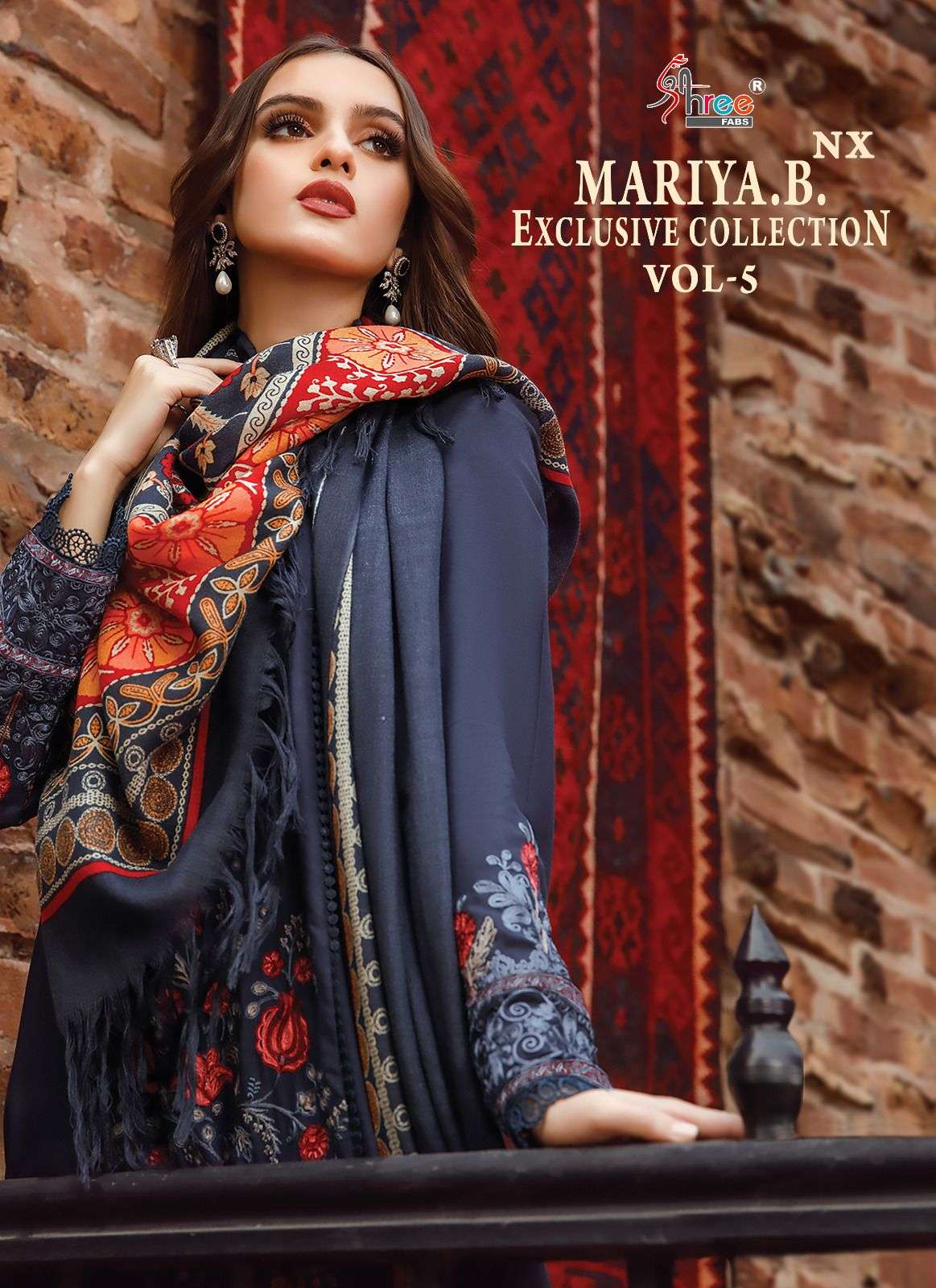 MARIYA.B. EXCLUSIVE COLLECTION VOL-5 NX BY SHREE FABS RAYON COTTON WORK PAKISTANI DRESSES