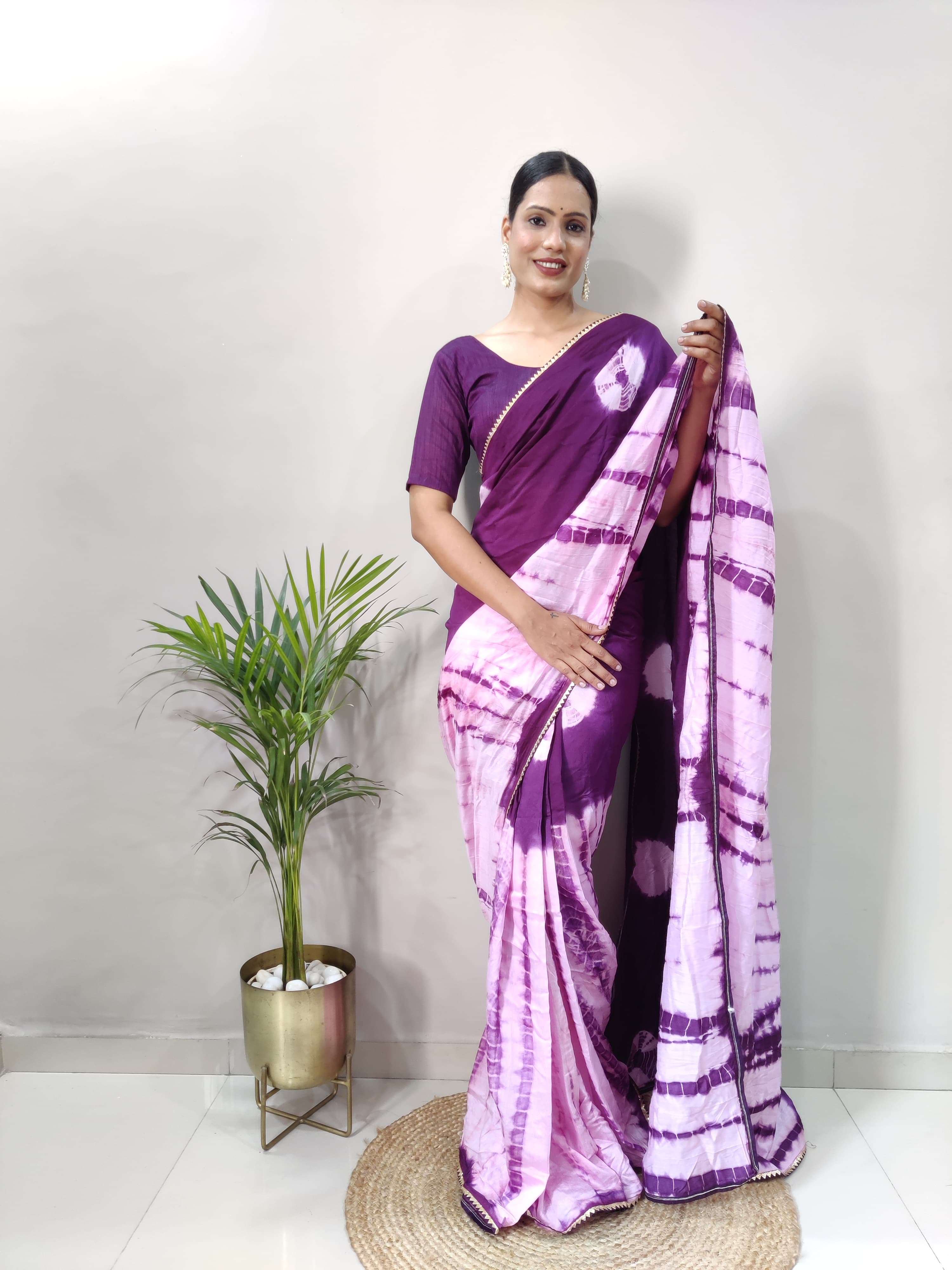 ST-33 COLOURS BY AQSAWHOLESALE COTTON SILK PRINT CASUAL WEAR SAREES