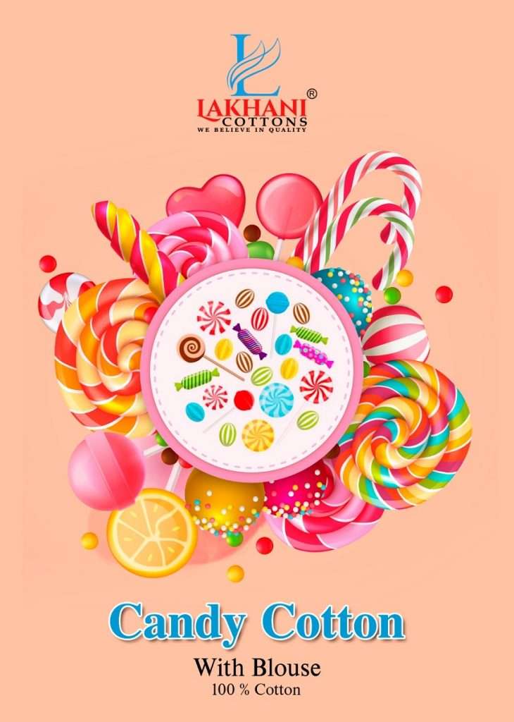 COTTON CANDY BY LAKHANI COTTON 109 TO 118 SERIES PURE COTTON PRINT CASUAL SAREES