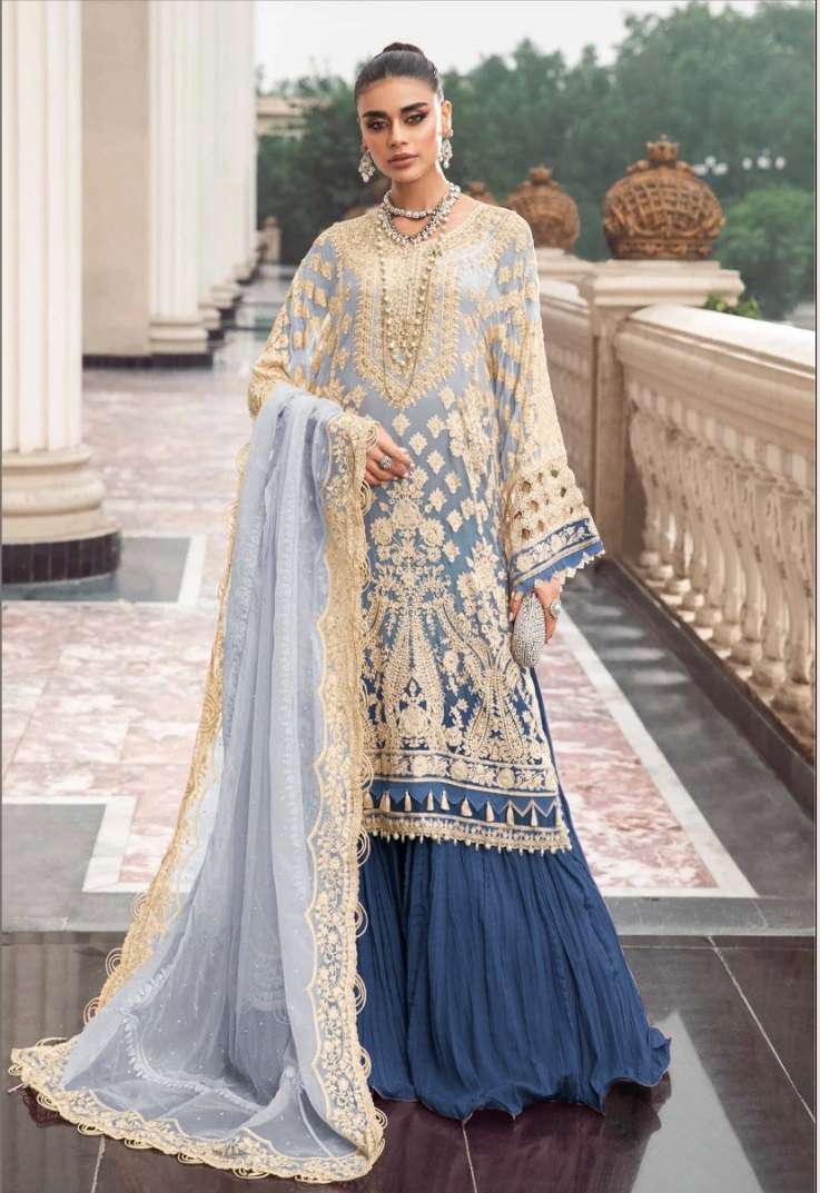 D-237 COLOURS BY DINSAA SUIT 237-A TO 237-D SERIES FAUX GEORGETTE WORK PAKISTANI DRESSES