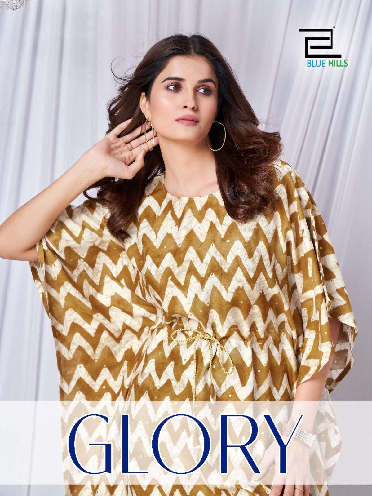 GLORY BY BLUE HILLS 1001 TO 1004 SERIES 14KG RAYON PRINT KAFTANS