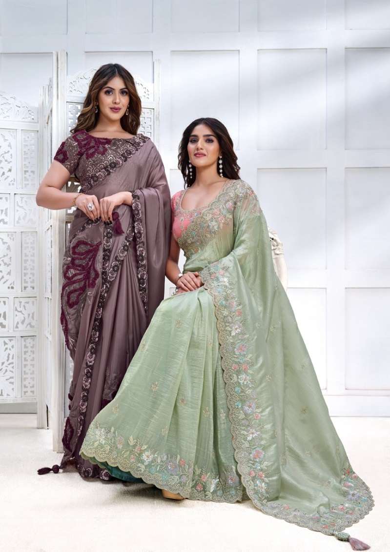 New Trendy Catalogue mahotsav nortia designer fancy saree - Rehmat Boutique