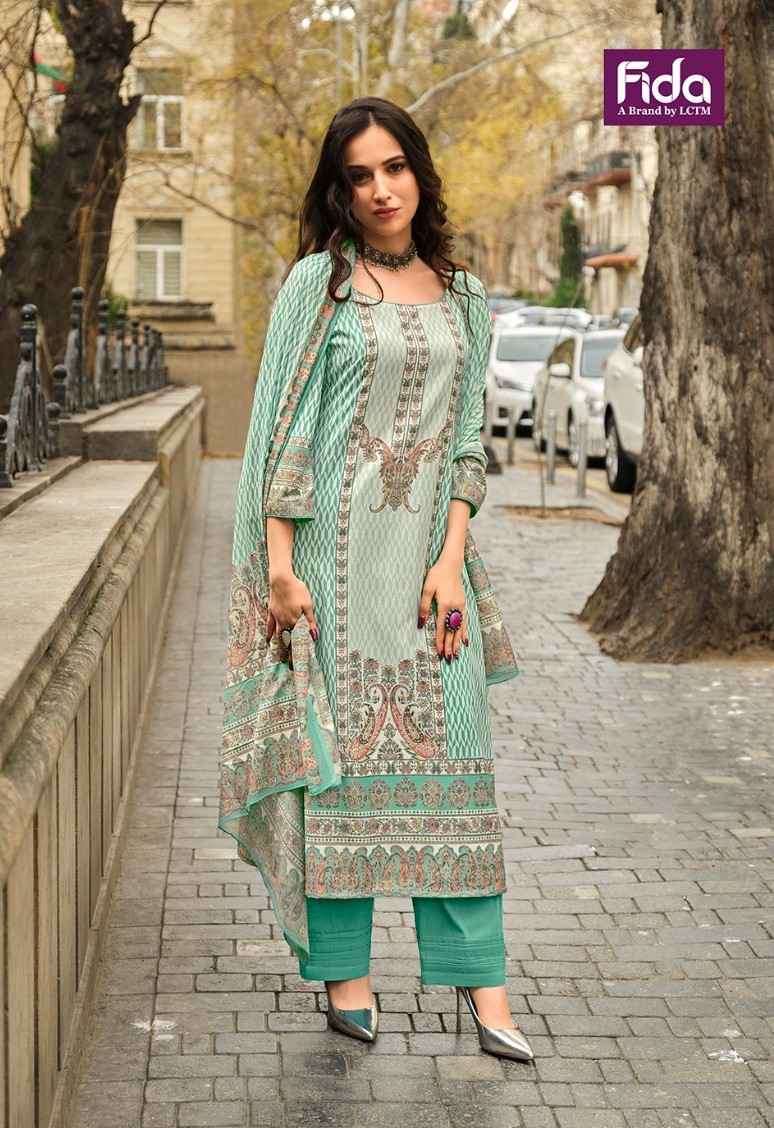 NYRA BY FIDA 1001 TO 1006 SERIES VOILEE COTTON PRINT WORK DRESSES