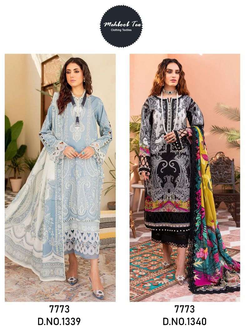 FIRDOUS EXCLUSIVE COLLECTION VOL-31 BY MEHBOOB TEX PURE COTTON WORK PAKISTANI DRESSES