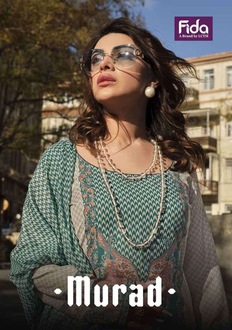 MURAD BY FIDA 1001 TO 1006 SERIES VOILE COTTON PRINT WORK DRESSES