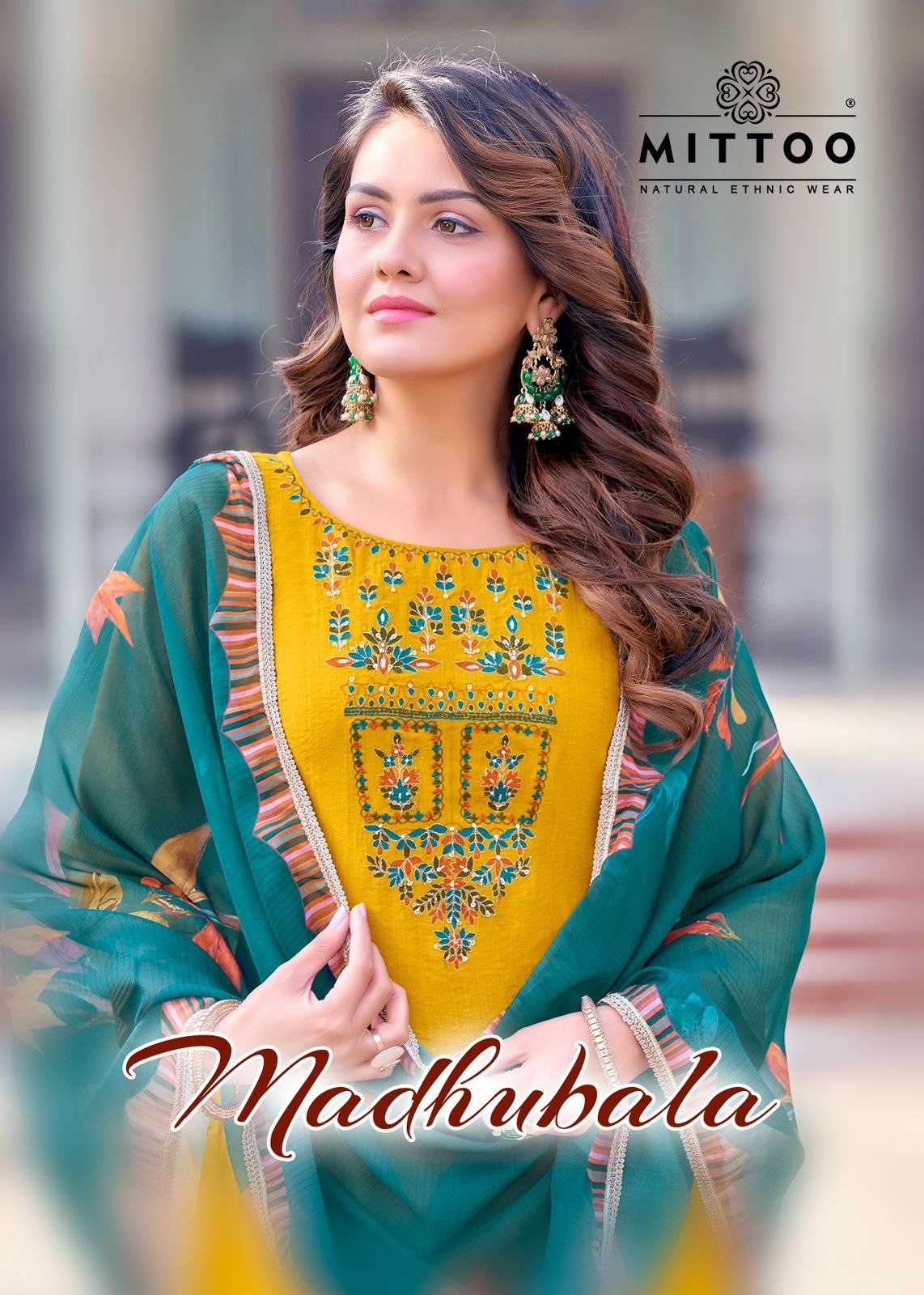 MADHUBALA BY MITTOO 1001 TO 1006 SERIES VISCOSE HANDWORK READYMADE DRESSES