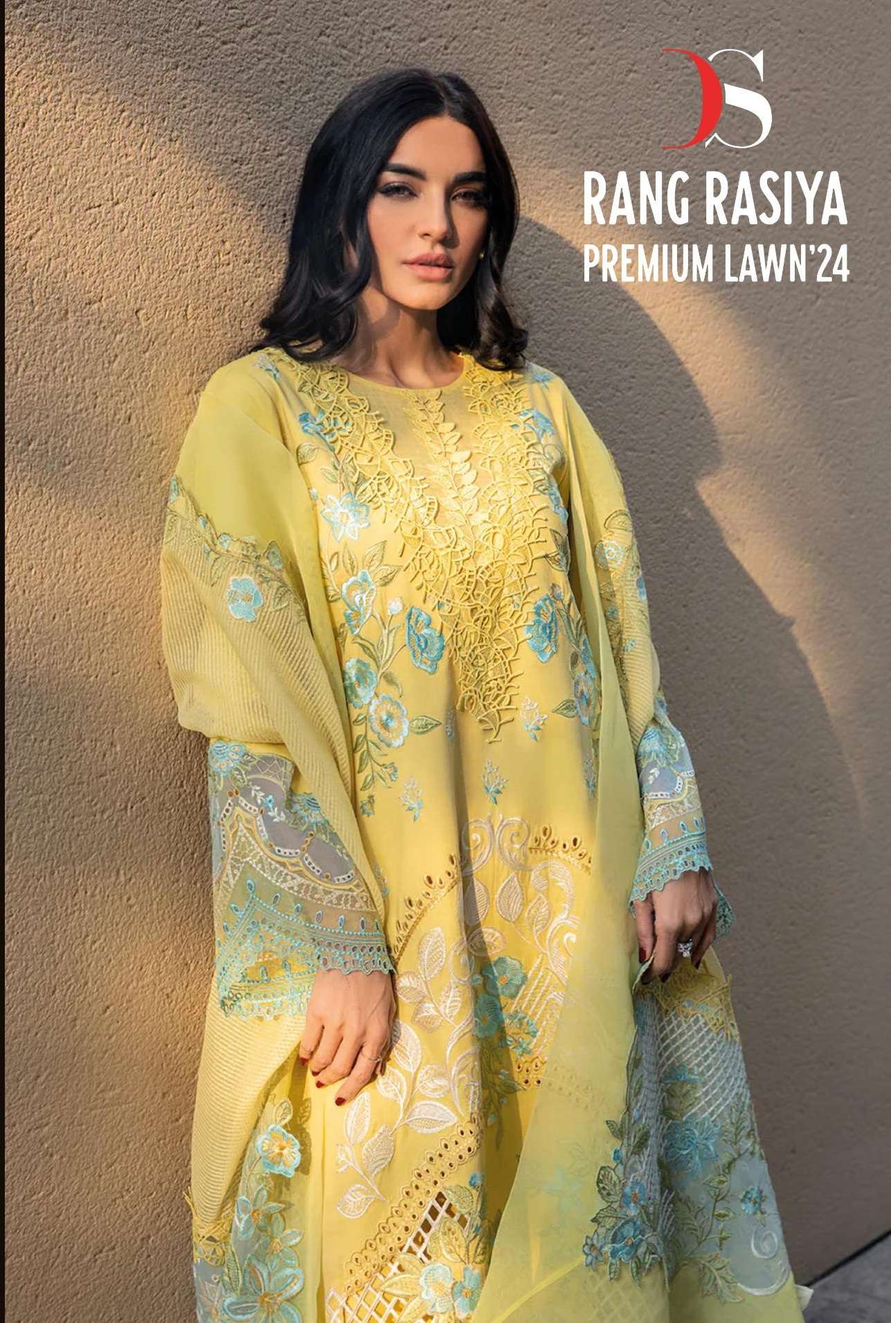 RANG RASIYA PREMIUM LAWN-24 BY DEEPSY SUITS 6021 TO 6026 SERIES PURE COTTON WORK DRESSES