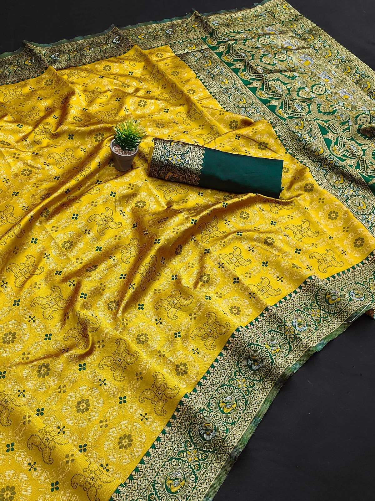 MANILAXMI BY AQSAWHOLESALE 4168-A TO 4168-E SERIES PURE KANCHIPURAM SILK SAREES