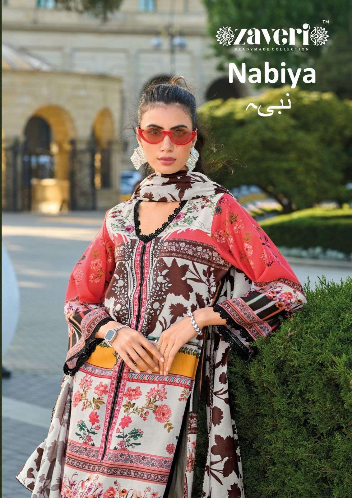 NABIYA BY ZAVERI 1324 AND 1325 SERIES COTTON PRINT WORK READYMADE DRESSES