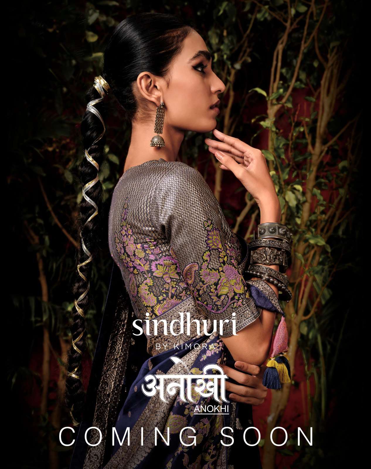 SINDHURI ANOKHI BY KIMORA 268 TO 276 SERIES PURE VISCOSE DOLA SILK WORK SAREES