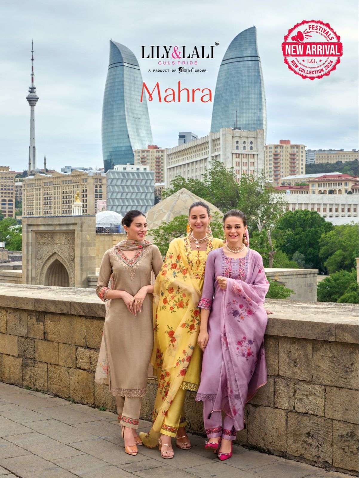 MAHRA BY LILY & LALI 20201 TO 20206 SERIES VISCOSE HEAVY WORK READYMADE DRESSES