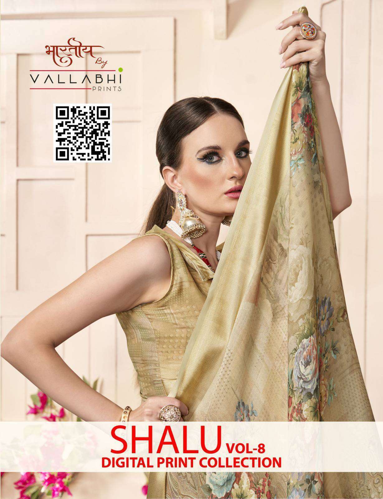 GUNAKSHI VOL-2 BY VALLABHI PRINTS 31401 TO 31406 SERIES MOSS GEORGETTE PRINT SAREES