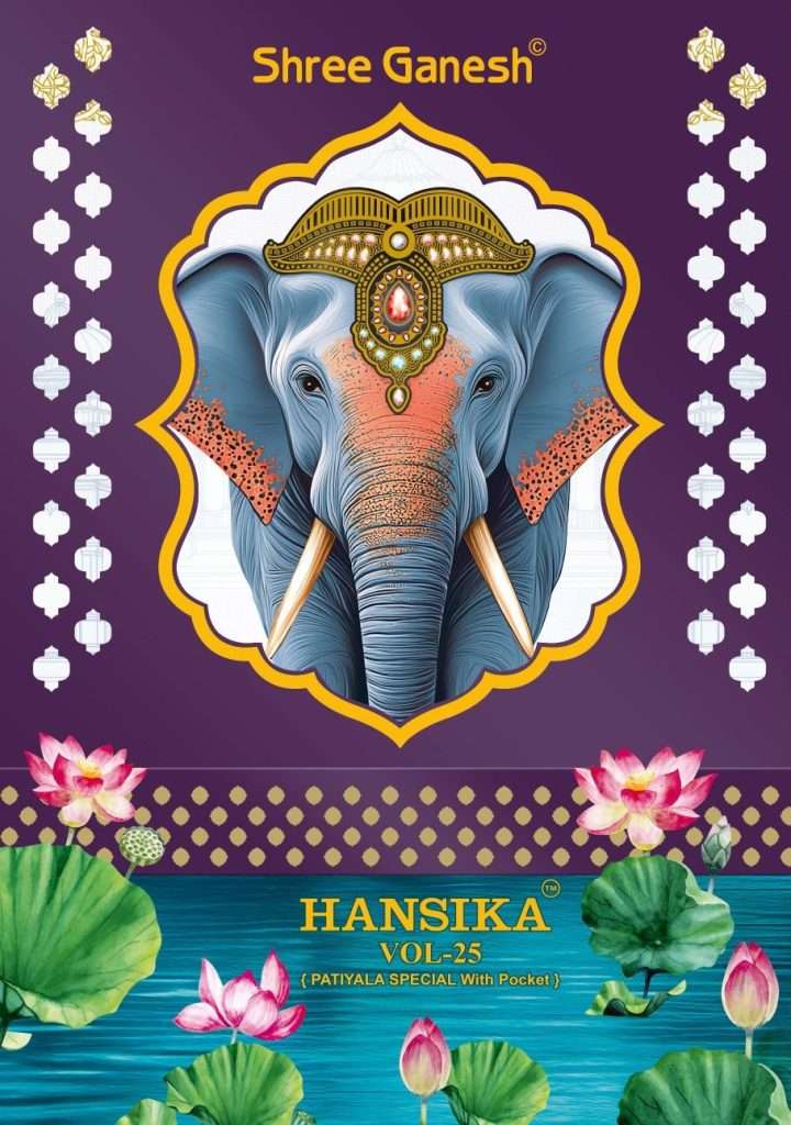 HANSIKA VOL-25 BY SHREE GANESH 2501 TO 2540 SERIES PURE COTTON PRINT DRESSES