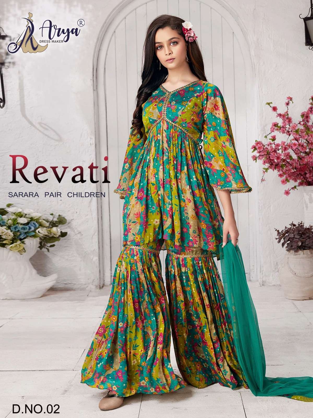 Buy Now Rafta Green Poli Reyon New Trendy Beautiful Western Frock For Women  Wear At Arya Dress Maker